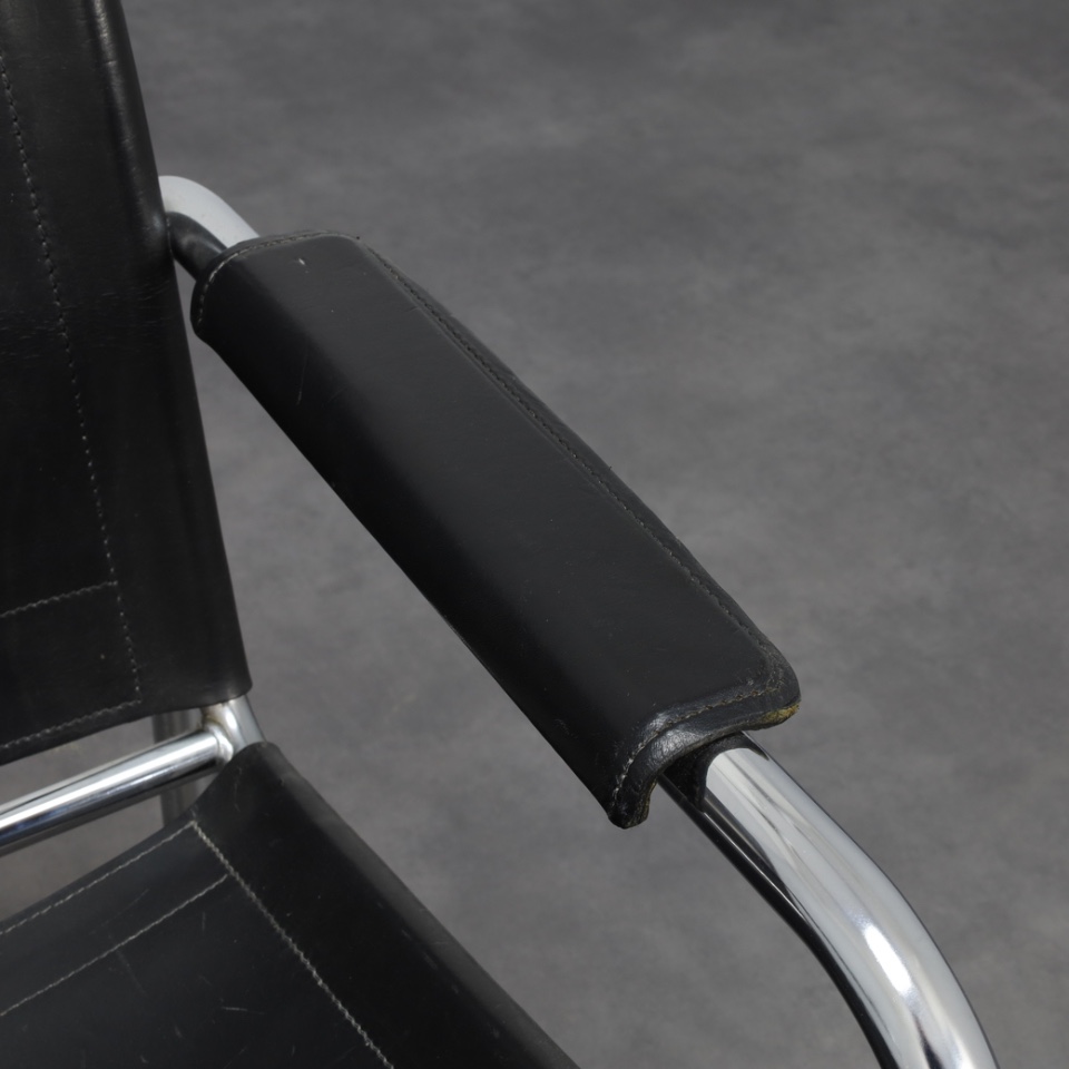 Leather Armchair “klinte” By Tord Björklund For IKEA image 6