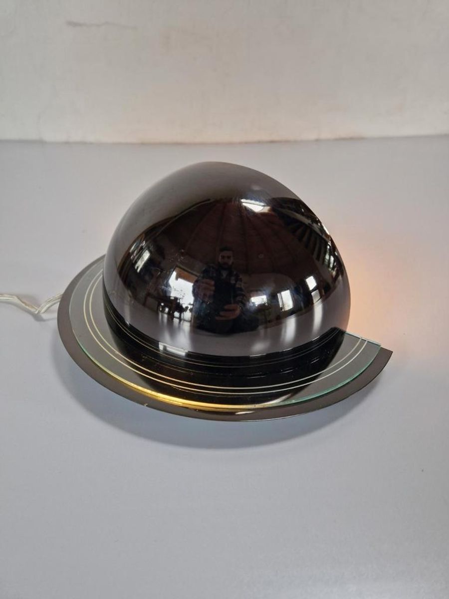 Minimalistische Jaren 80 Vintage Wandlamp. image 4