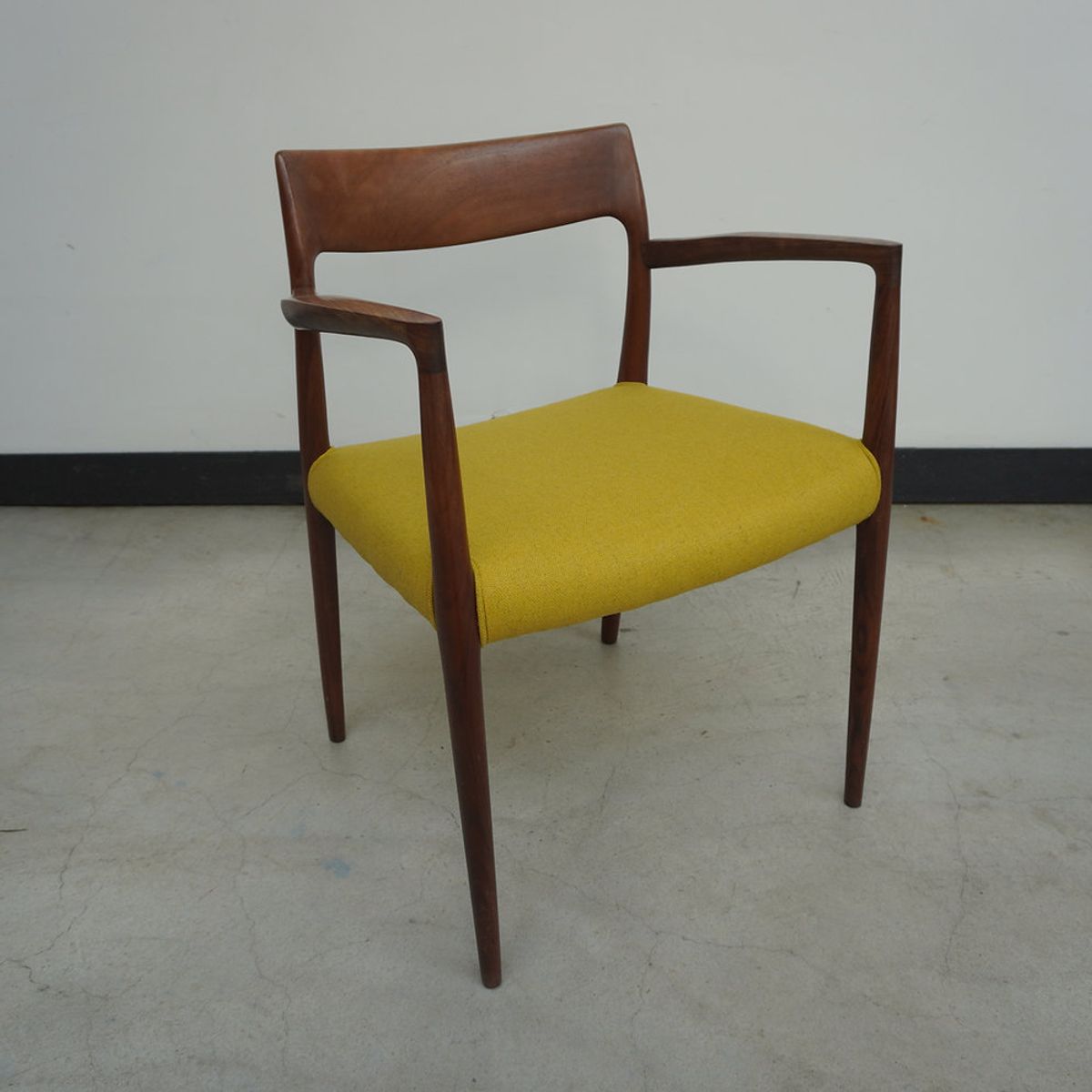 Model 57 In Teak By Niels Otto Moller For J. L. Mollers, 1970s image 2