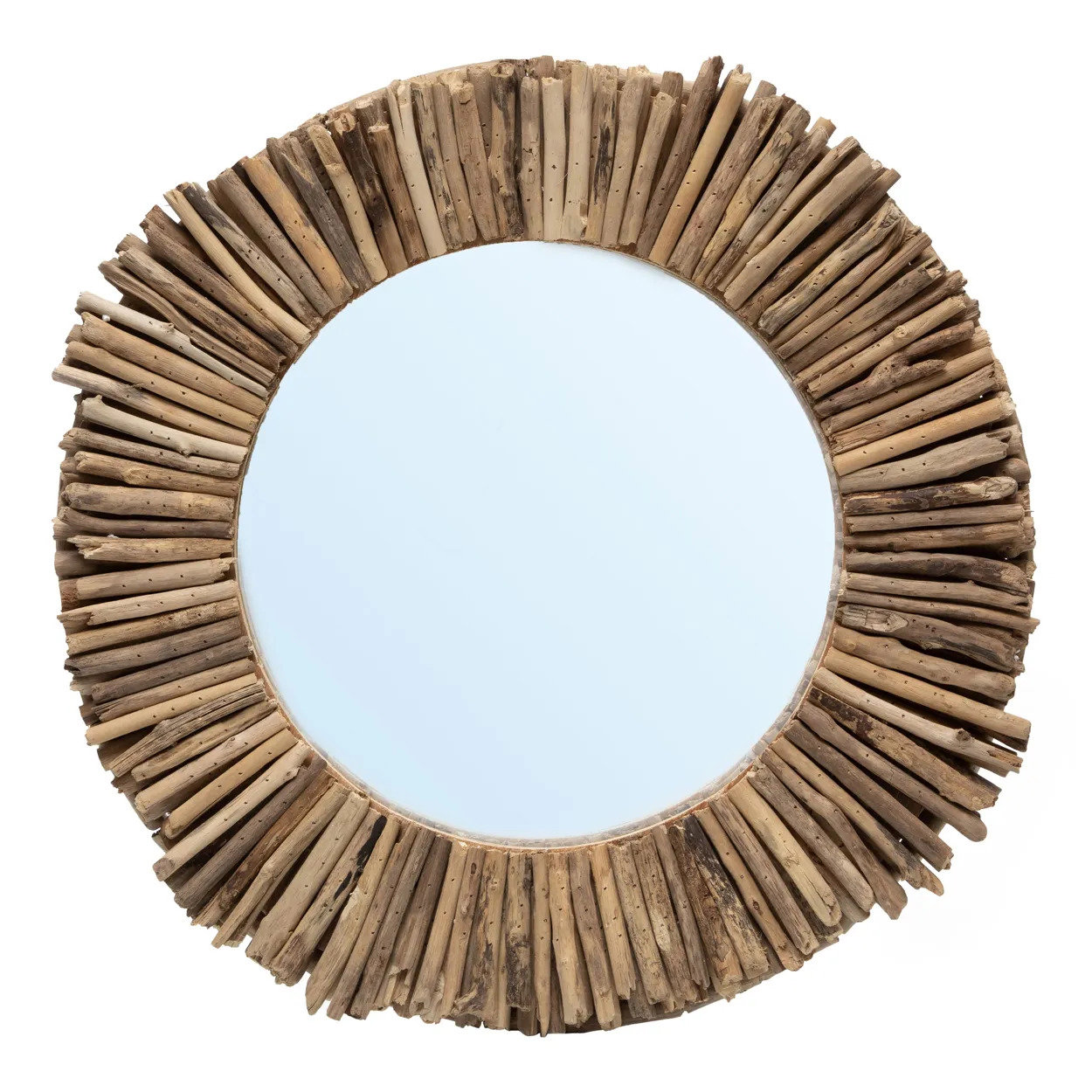 Bazar Bizar | De Driftwood Halo Spiegel - Naturel - M image 2