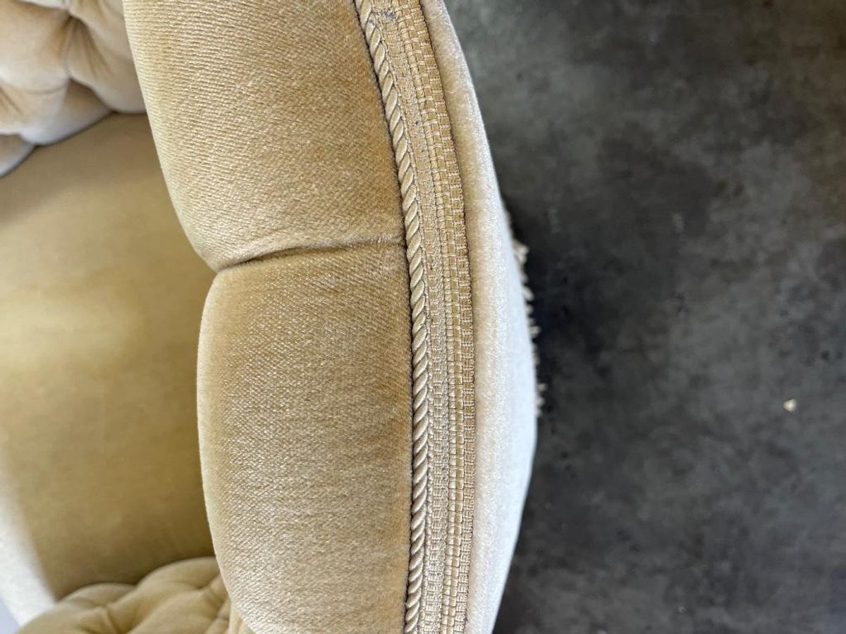 Vintage Fauteuil / Eenzit / Clubzetel Met Franjes image 9