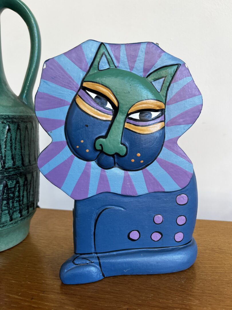 Laurel Burch Style Cat image 2