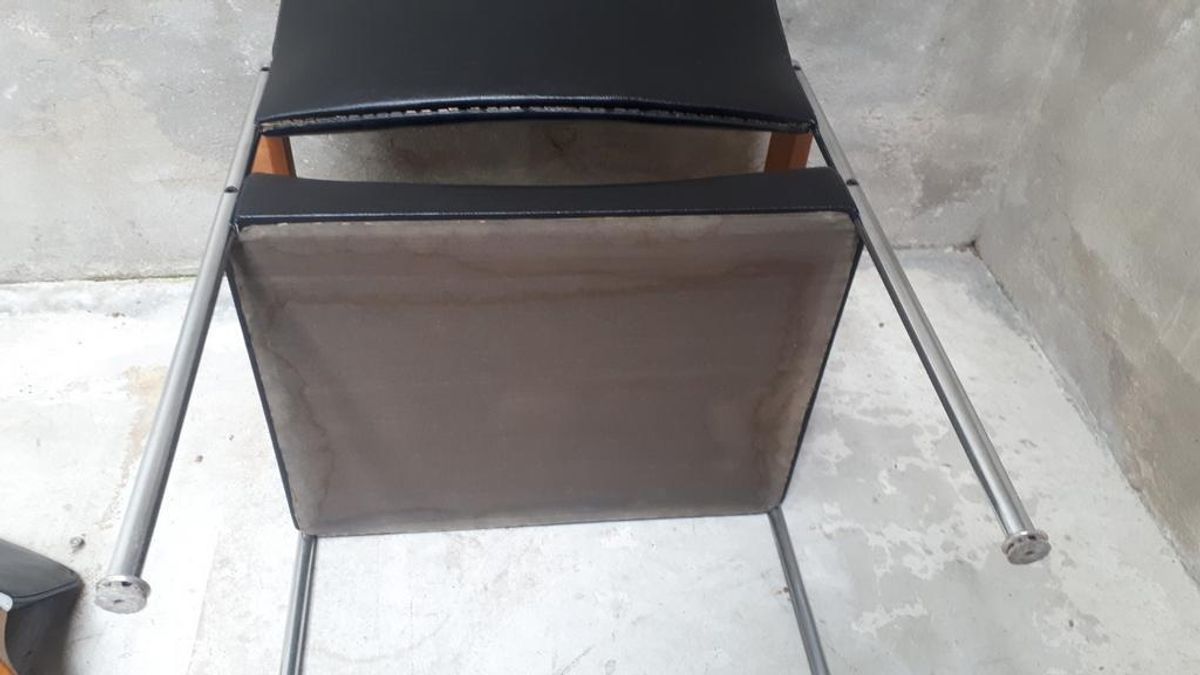 Set Van 2 Vintage Fauteuils Thereca Bauhaus Stijl Fauteuils image 13