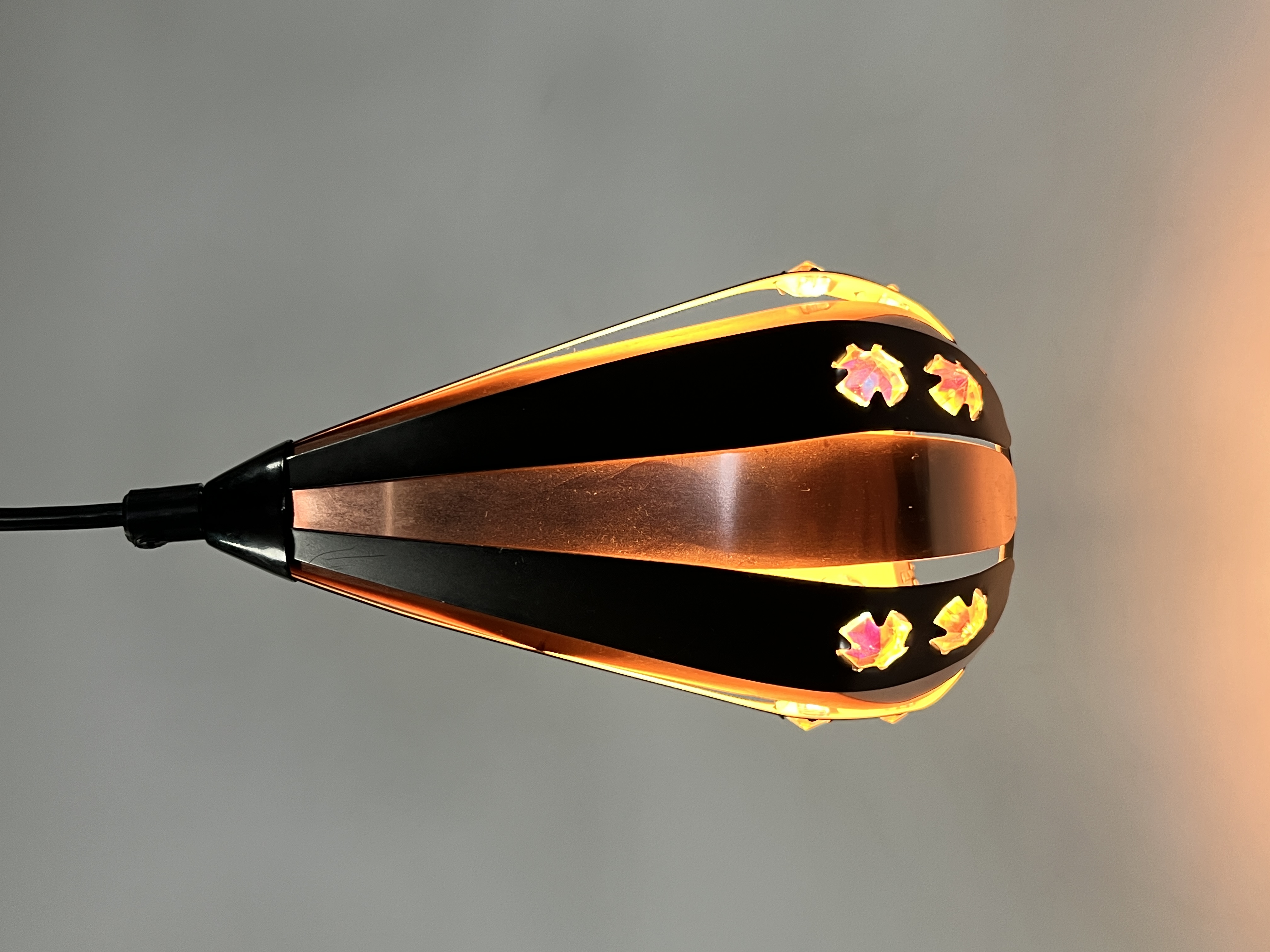 Vintage Druppel Hanglampje, Werner Schou, 1960's Denemarken image 10