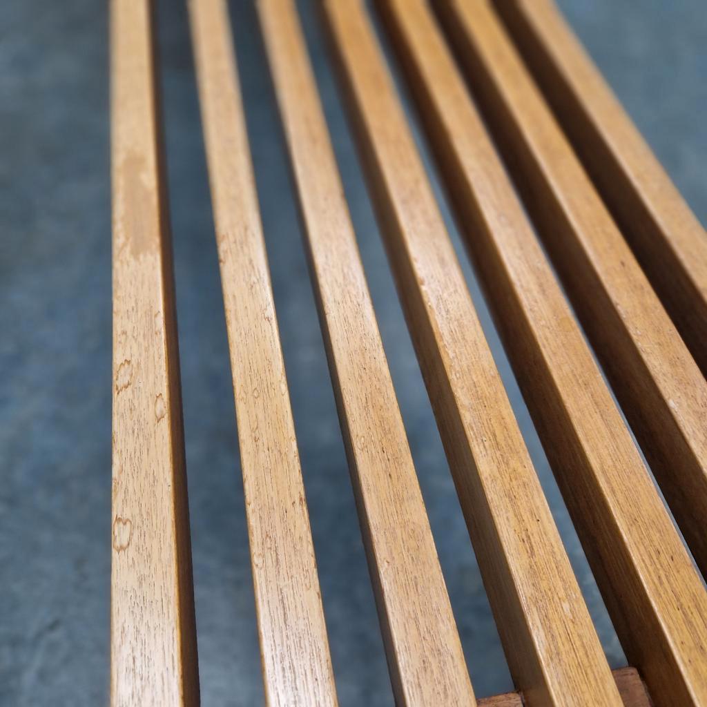 Vintage Design Lattenbank 60'S Bench Poolbank image 10