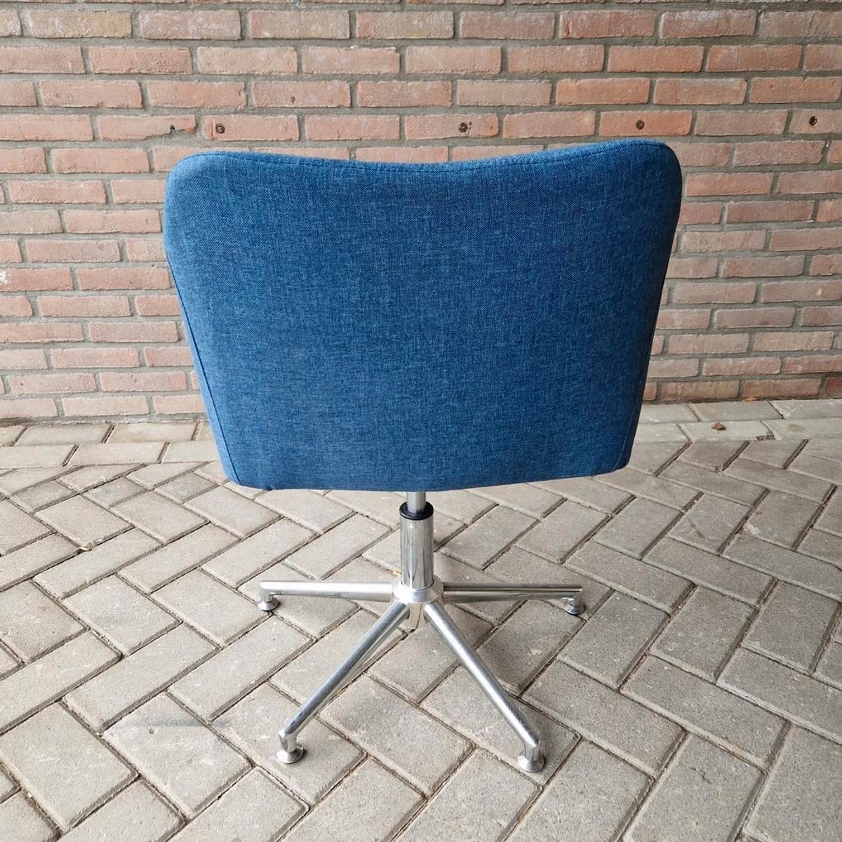 Retro Bureaustoel Verstelbaar Draaibare Stoel Draaistoel image 5