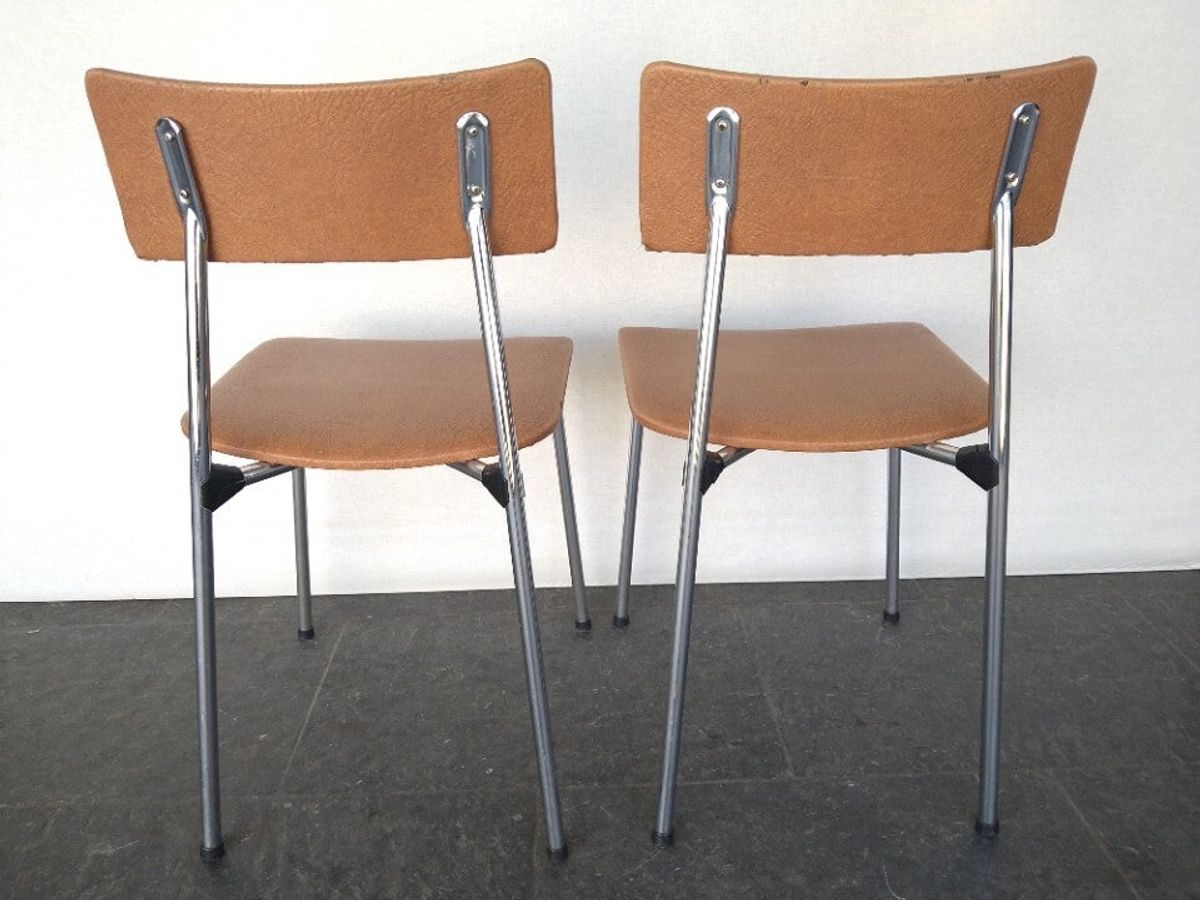 2x Vintage Chairs (set) image 2