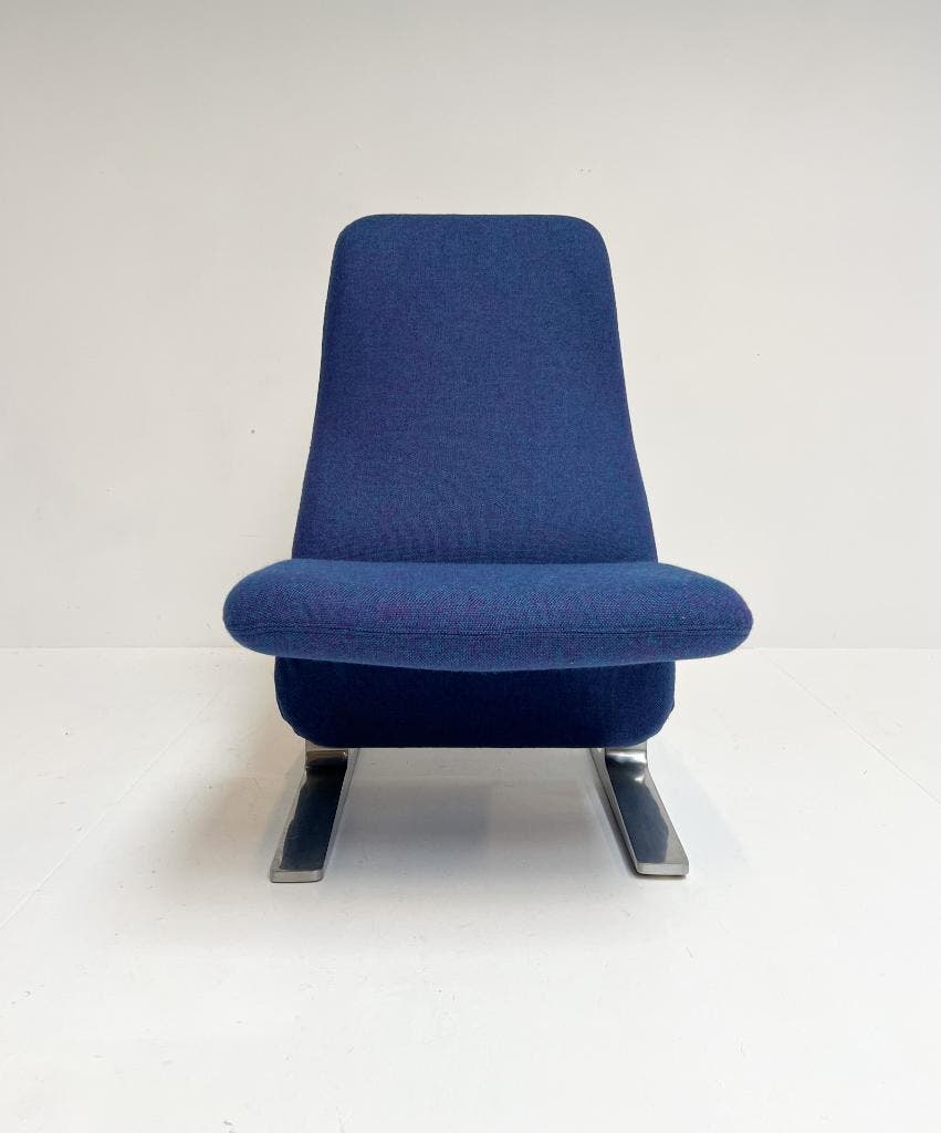 Opnieuw Gestoffeerde Artifort Concorde Fauteuil, 1960's image 3