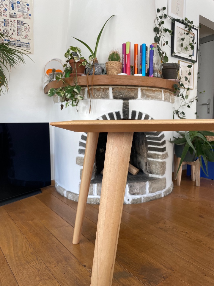 Eettafel Olger - Beuken Geolied - 220 X 100 - Sav & Økse image 6