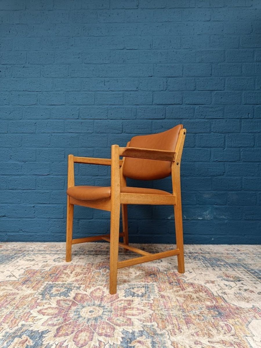 Vintage Fauteuil Bureaustoel, Jaren '60, Zweeds Design image 7