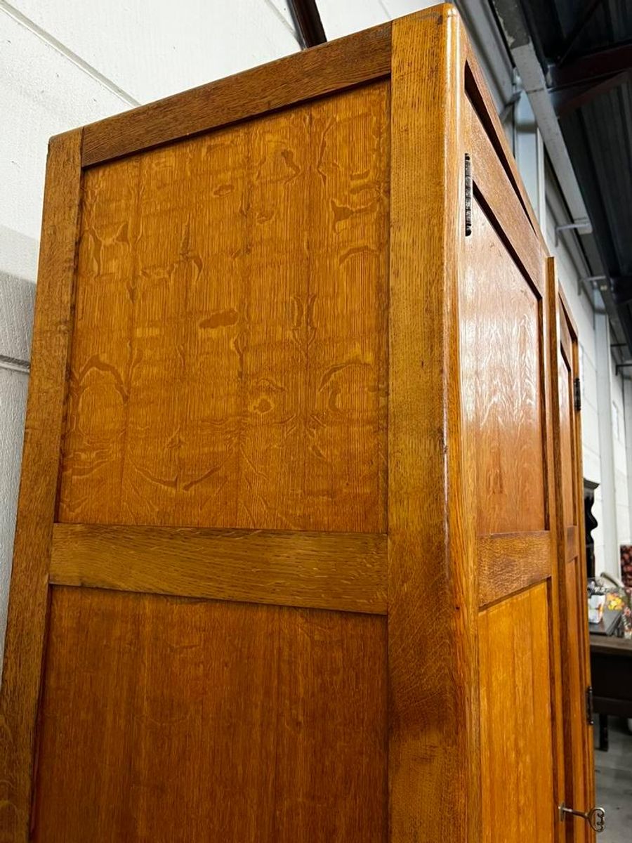 Vintage Xl Hoge Kast / Leggerkast / Archiefkast image 8