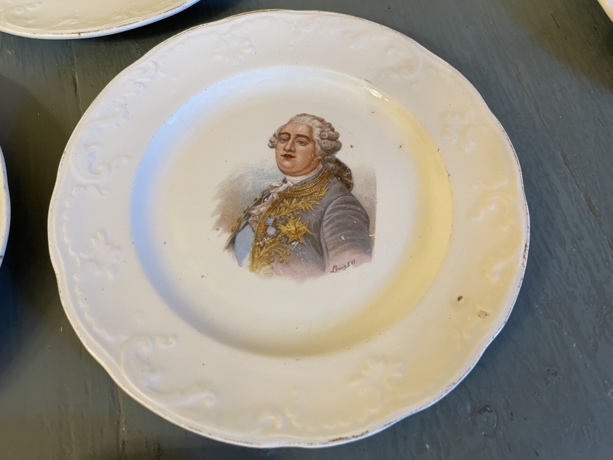14x Gebaksschotels Schotels Van Franse Klassieke Aristocraten Antiek image 4