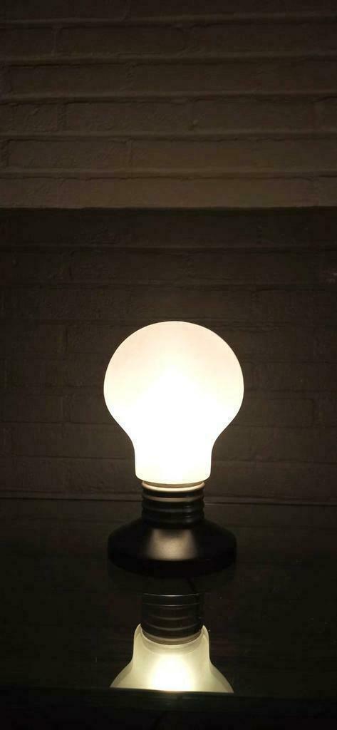 Vintage 1990s Ikea Pop Art Stijl Bulb Lamp Tafellamp image 6