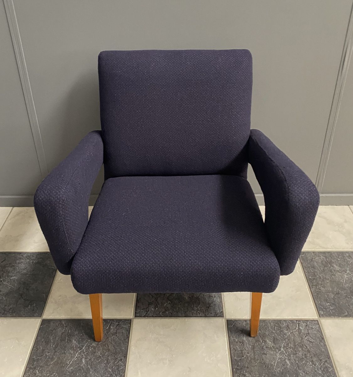 Purple Arm Chair By Jitona 1970s image 9
