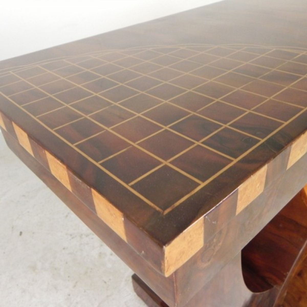 Art Deco Stijl Consoletafel Met Verschillende Soorten Ingelegd Hout image 16