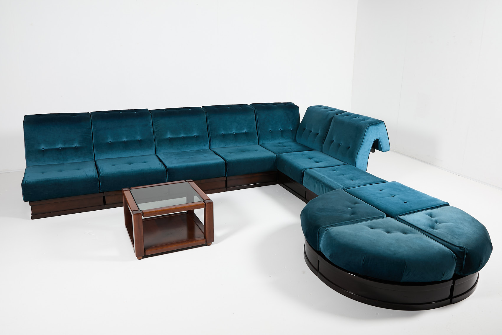 Luciano Frigerio ‘can Can’ Sectional Sofa, 1960’s Italy image 2
