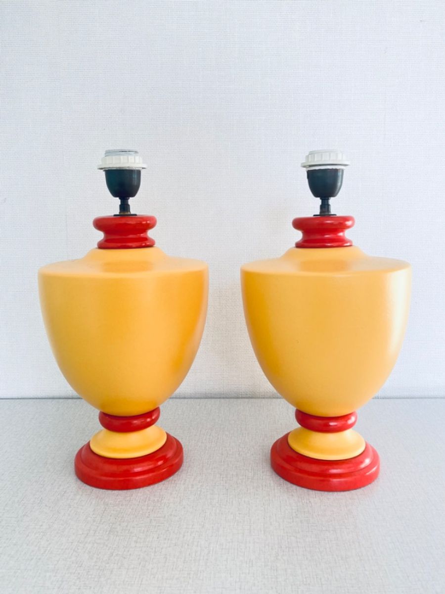 Set Kostka Lampen France 1975 image 5