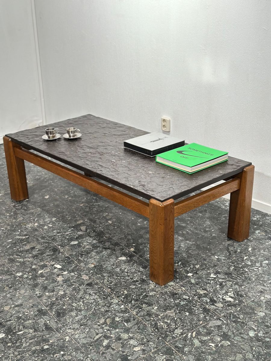 Vintage Bauhaus Brutalistisch Japandi Salontafel image 2