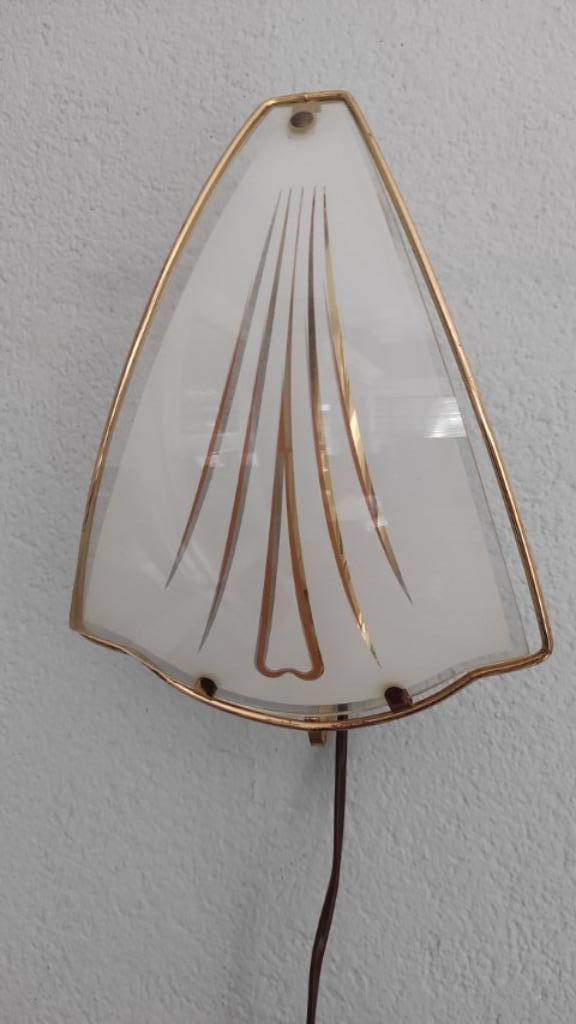 Vintage Wandlamp Messing 24 Cm image 6