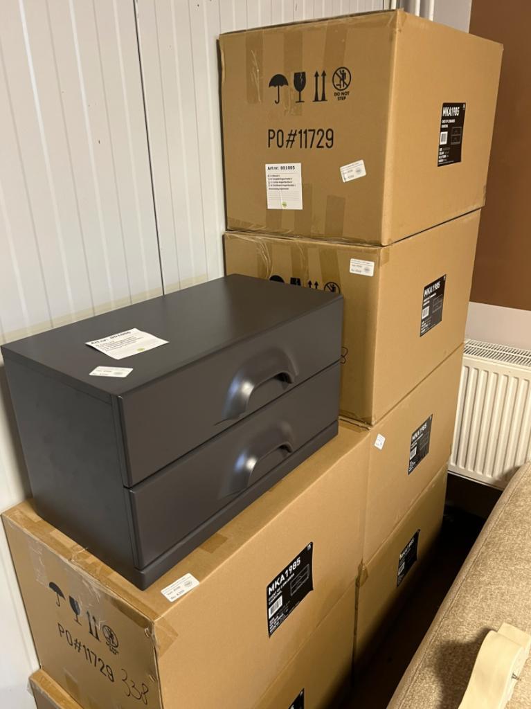 HKLIVING | Ladekast Met 2 Lades image 5