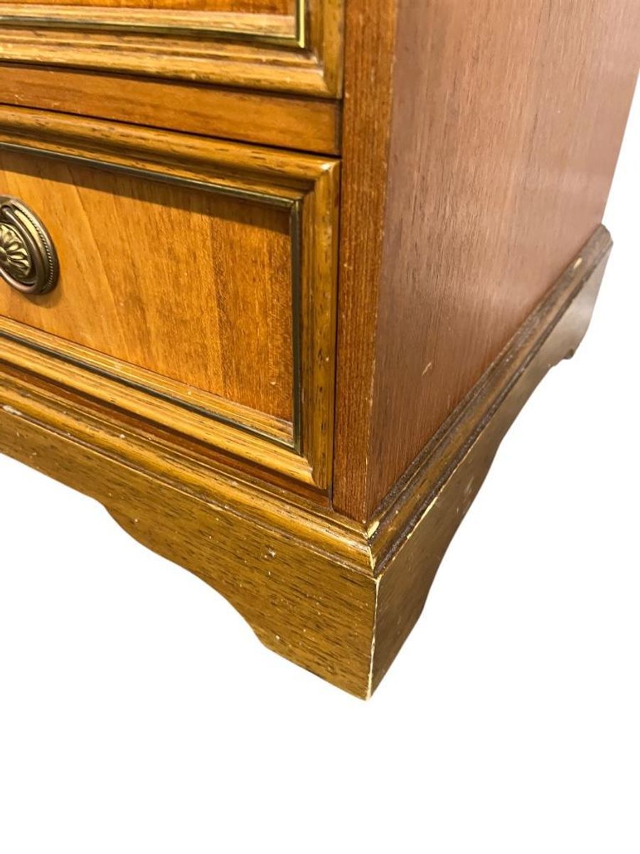 Vintage Mini Ladekast / Houten Commode image 10
