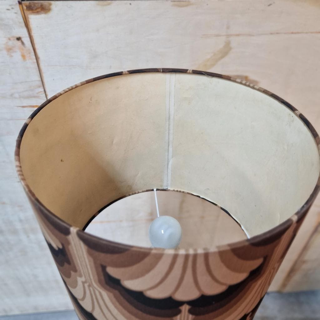 Vintage Teakhouten Vloerlamp Jaren '60 - Goed Werkend image 7