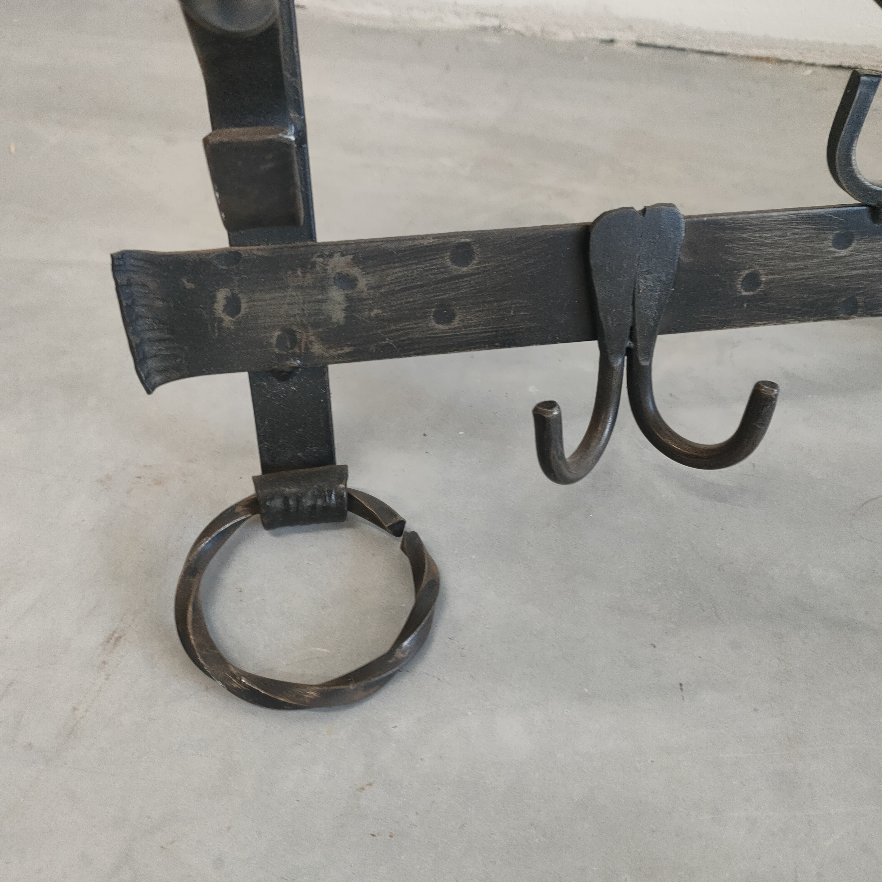 Metalen Vintage Kapstok Met Muurbevestiging image 5