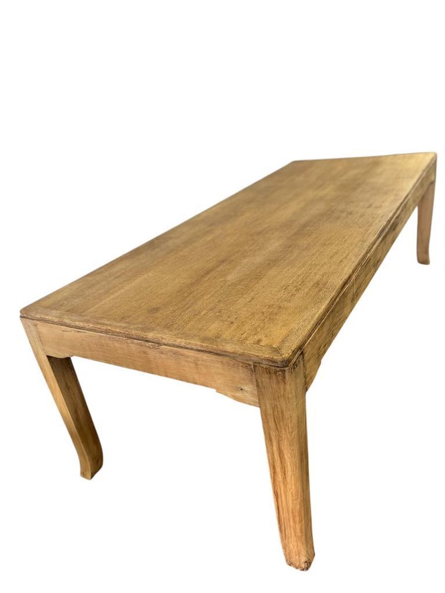 Vintage Xl Houten Tafel In Eik image 2