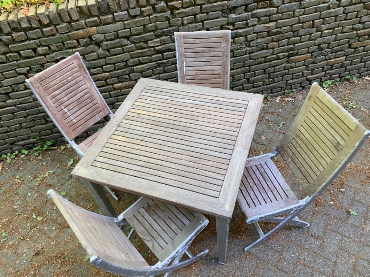 Design Folding Boat Set Teak (5) image 9