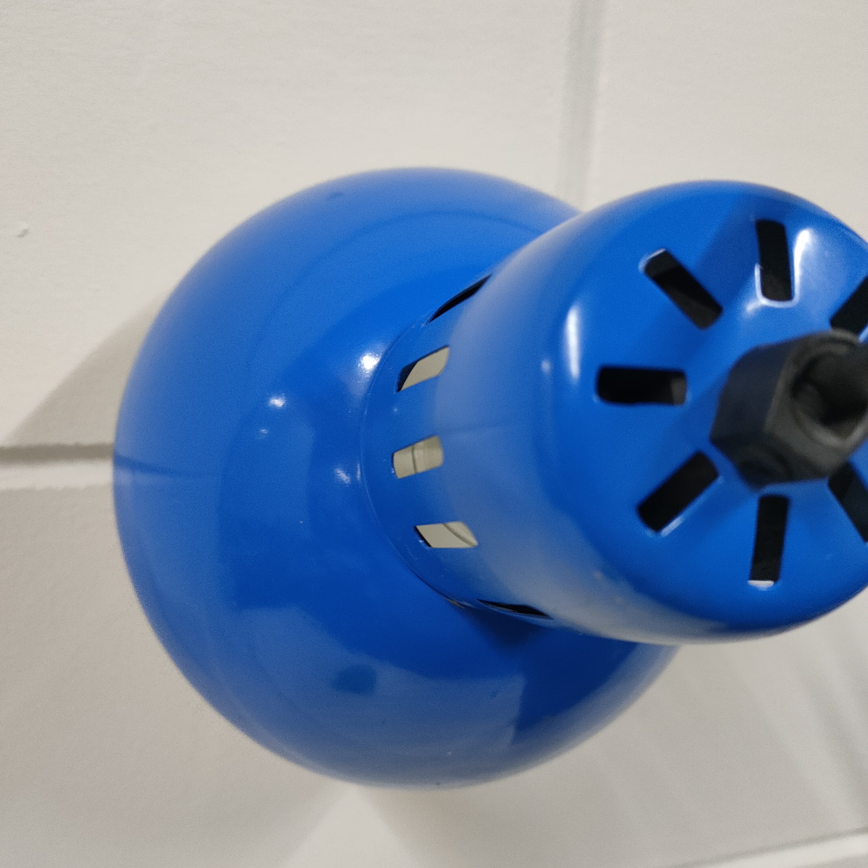 Retro Blauwe Schaarlamp Uit De Jaren 90 image 8