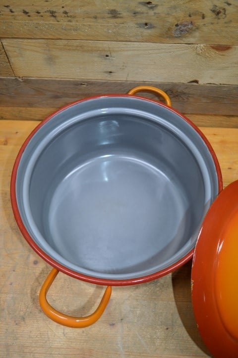 Emaille Pan Met Deksel image 5