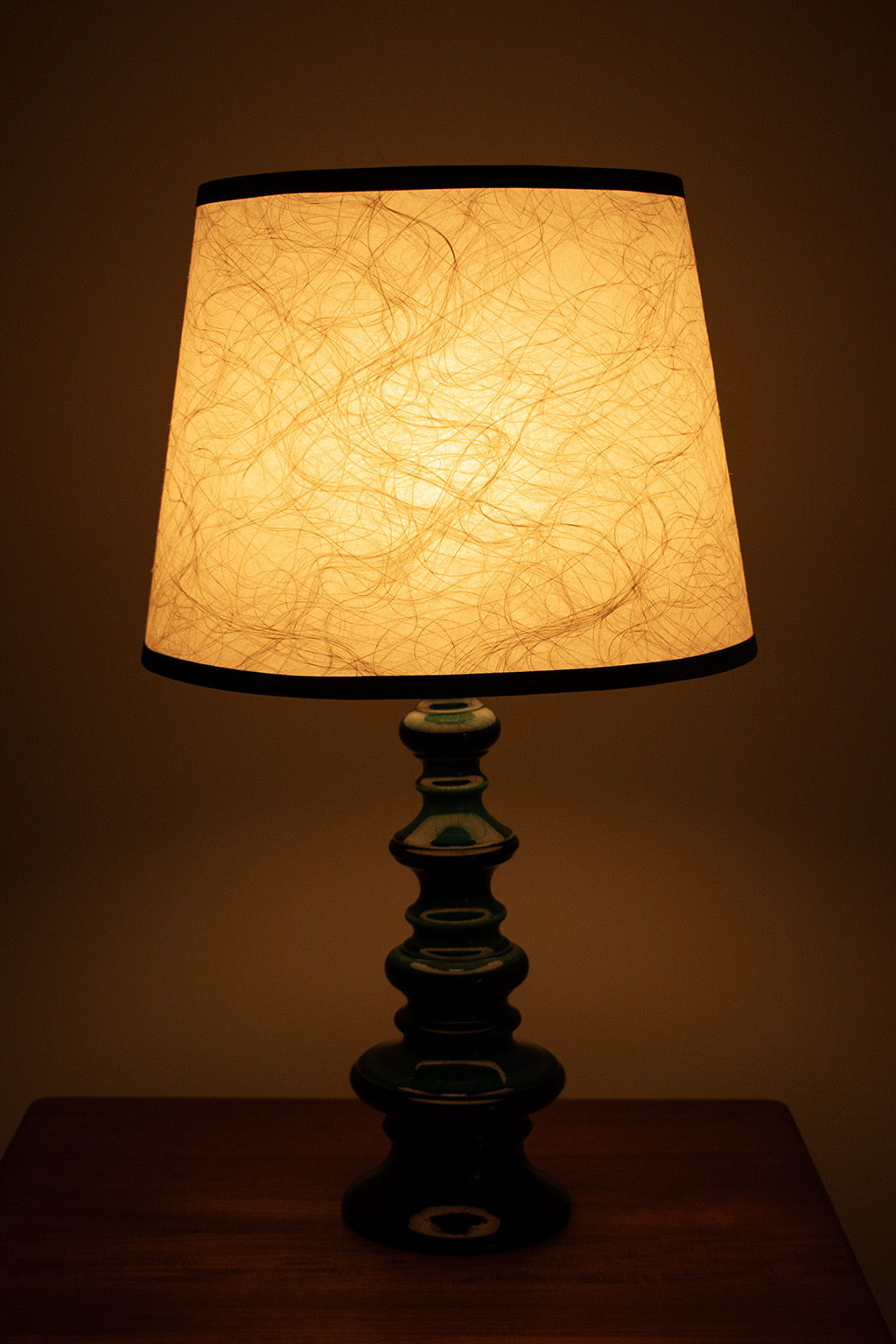 Blauw Keramieken Lamp image 5