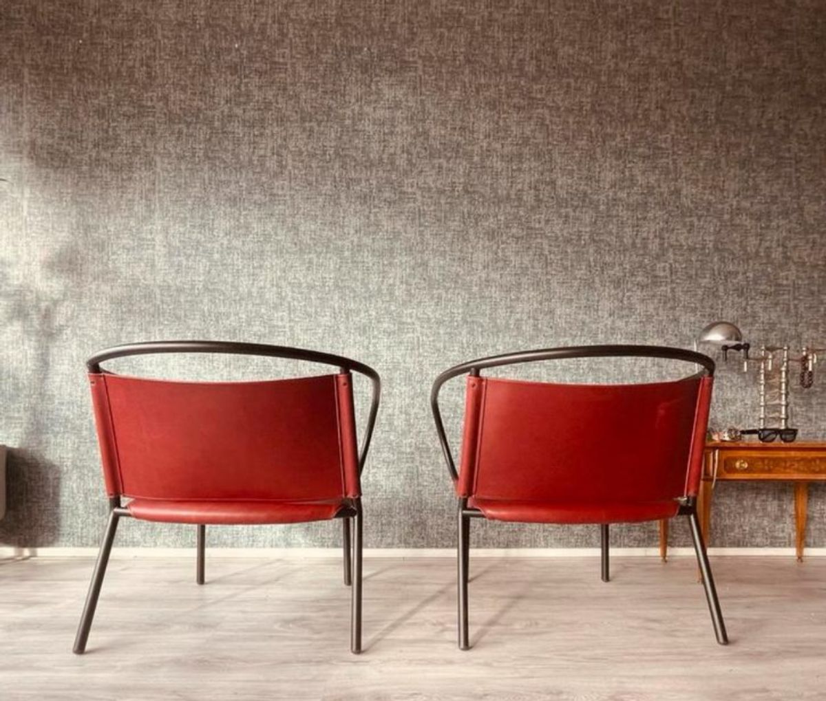 2x Danish Design- Afteroom Lounge Chair, Cognac Leather, Menu image 8