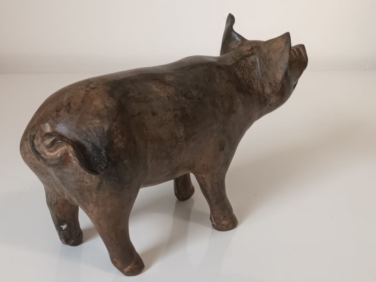 Bronzen Cochon Màle Pierre Chenet image 5