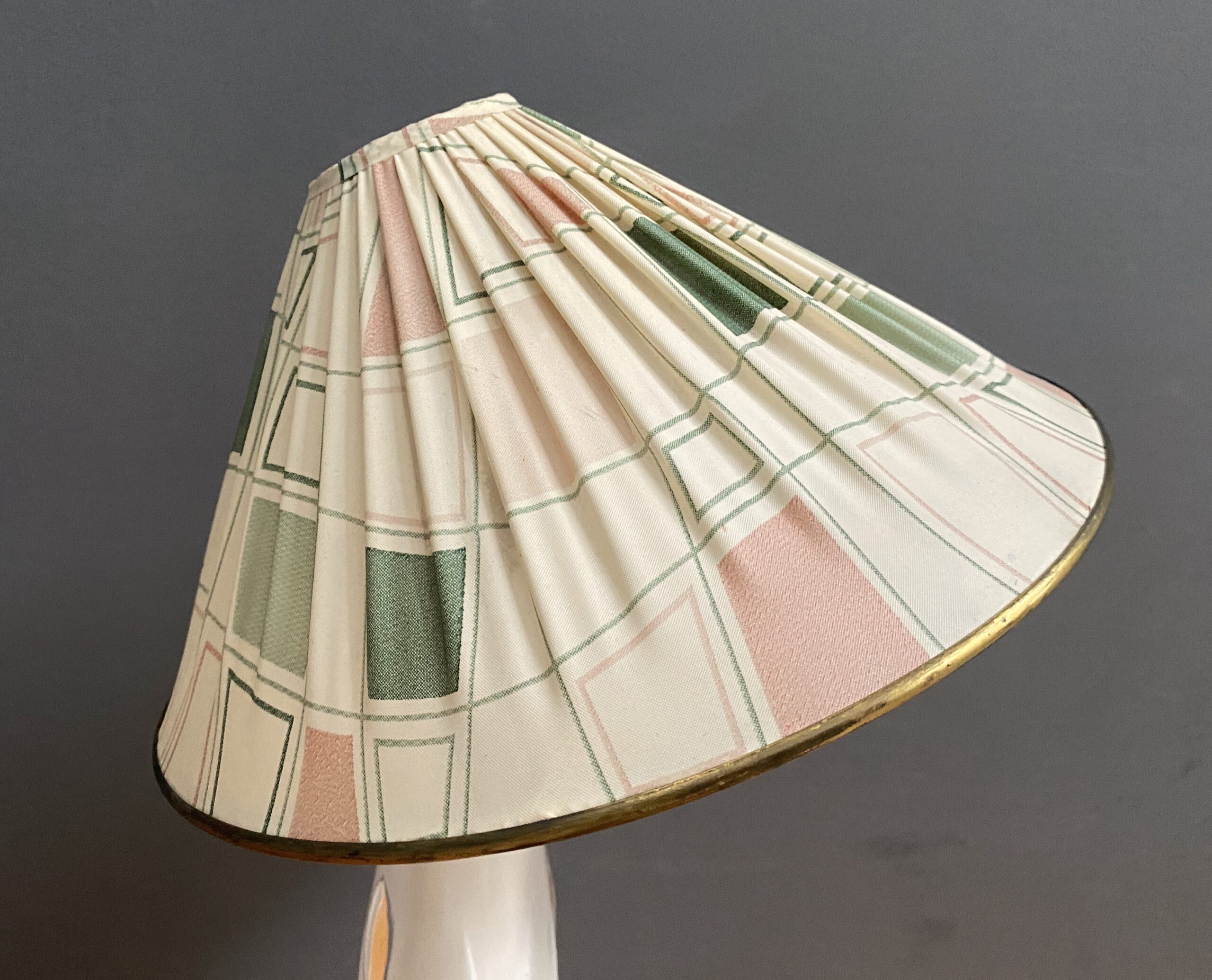 White Murano Glass Table Lamp, 1960S image 13