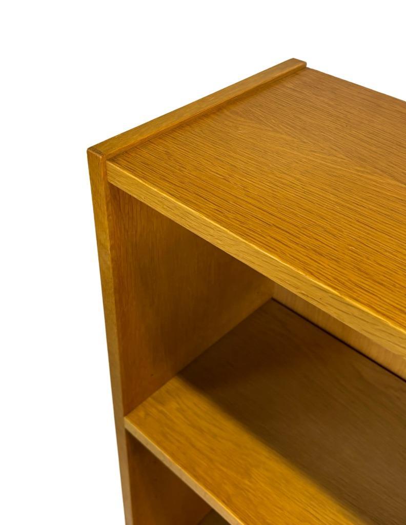 Vintage Kast Boekenkast Wandkast Jaren 60 Eiken Design image 14