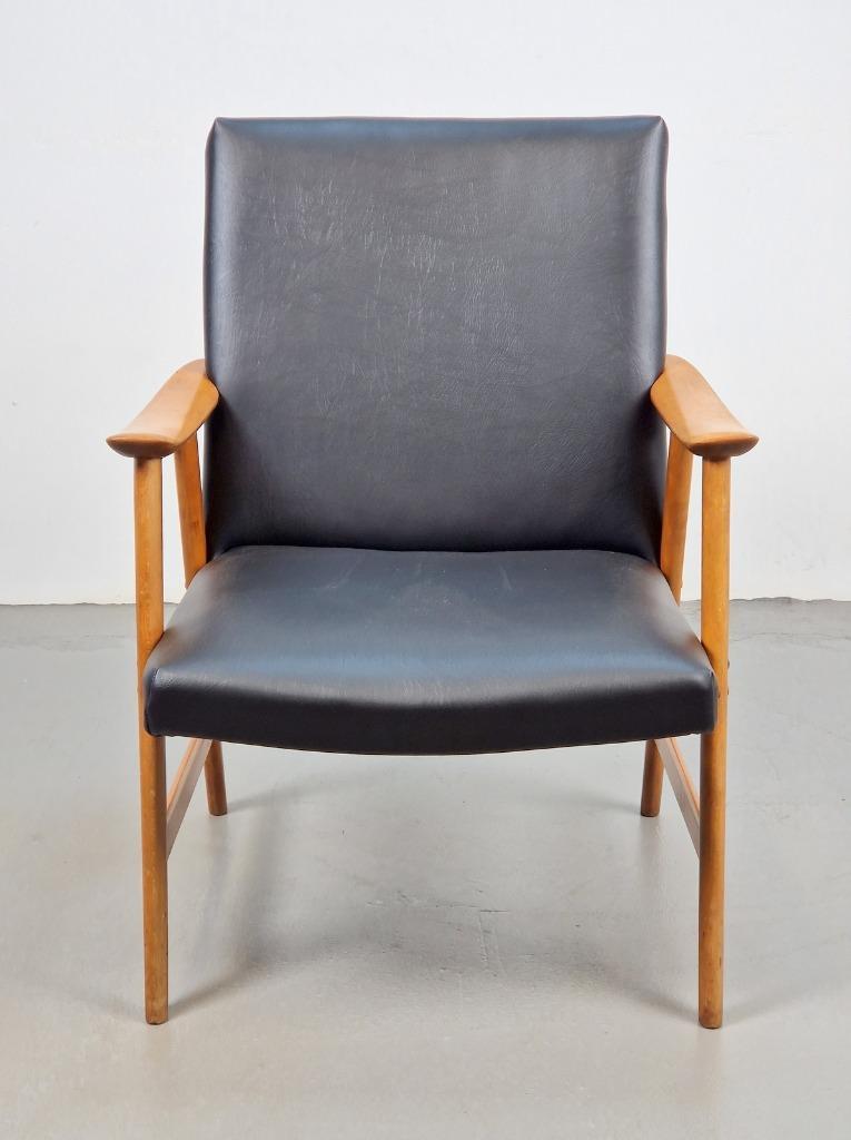 Vintage Fauteuil De Ster Gelderland Deens Design ‘60 Beuken image 8
