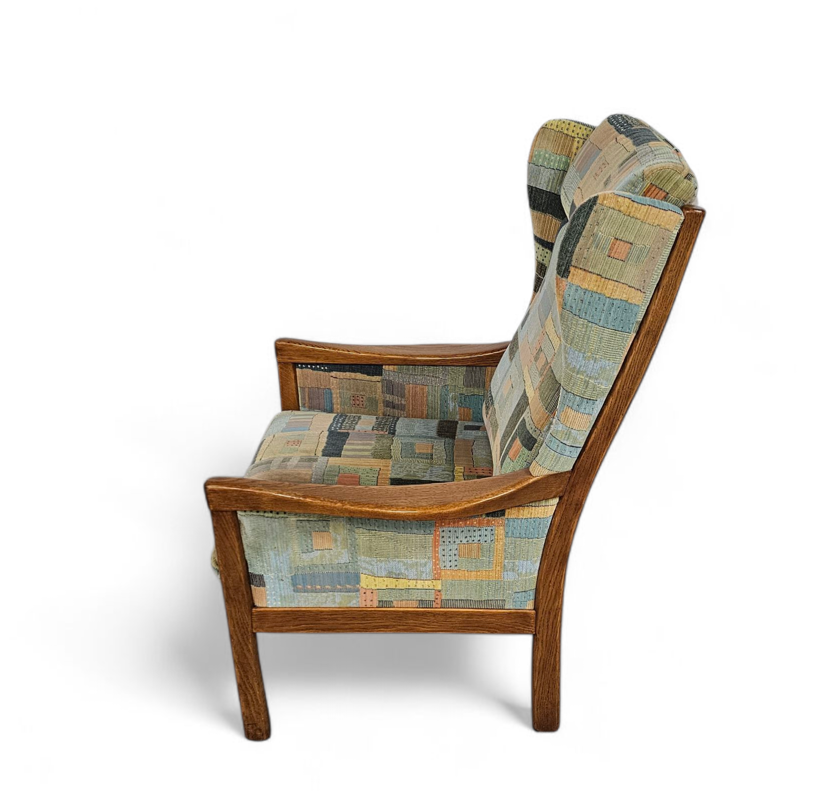 2 X Casala Wingback / Lounge / Armchair In Top Condition / 4 Small Cushions / 1960s image 15