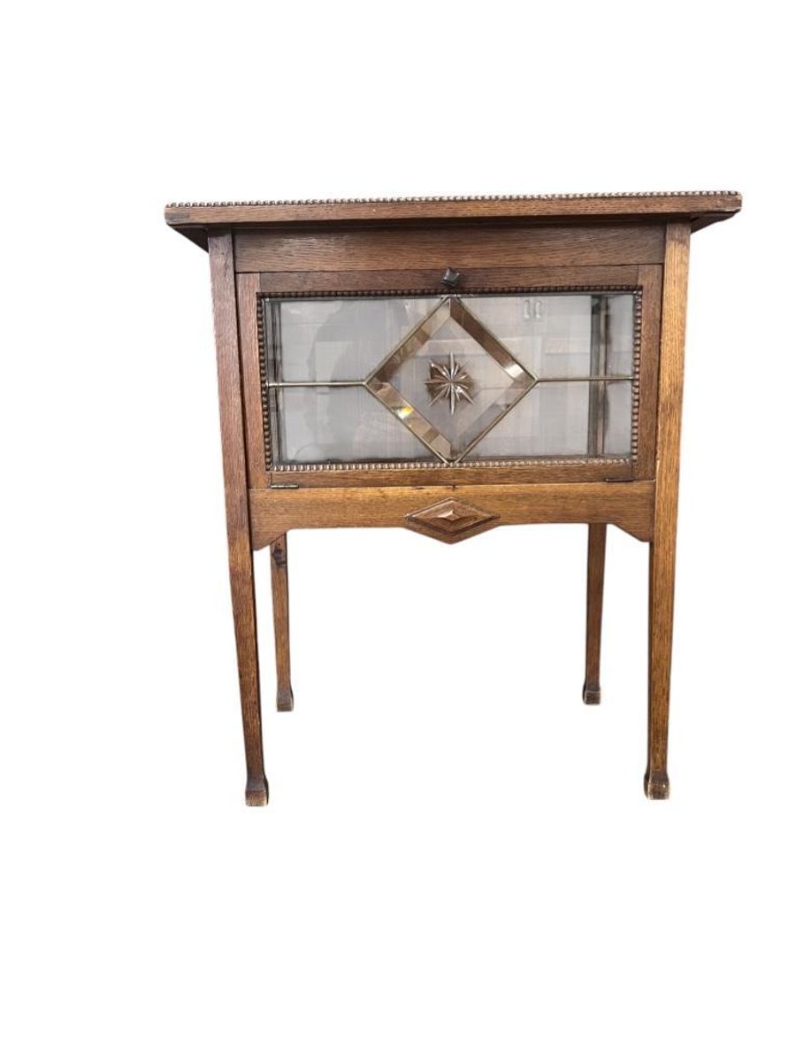 Vintage Glazen Vitrine / Etalage / Theekastje image 2