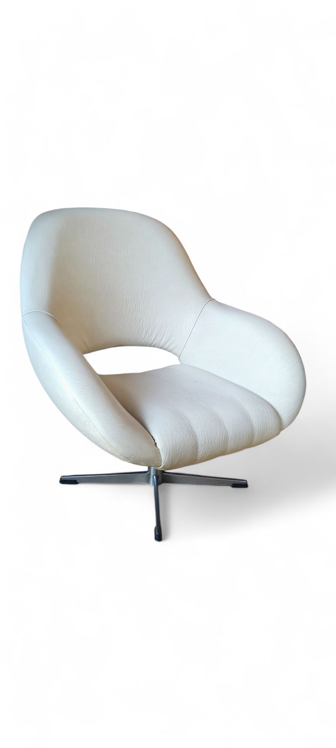 Space Age Skai Swivel Chair 1970s image 3