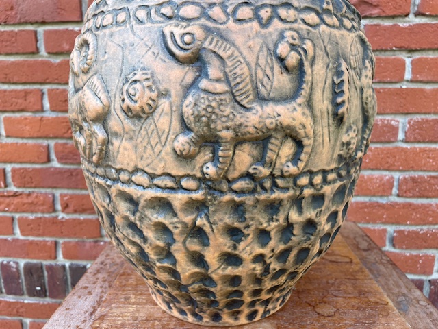Een Fraaie Jasba Vloervaas. Azteken -design image 12