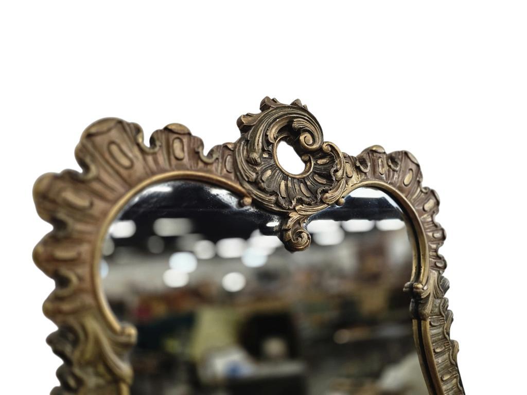 Vintage Gouden Barok Spiegel / Wandspiegel image 8