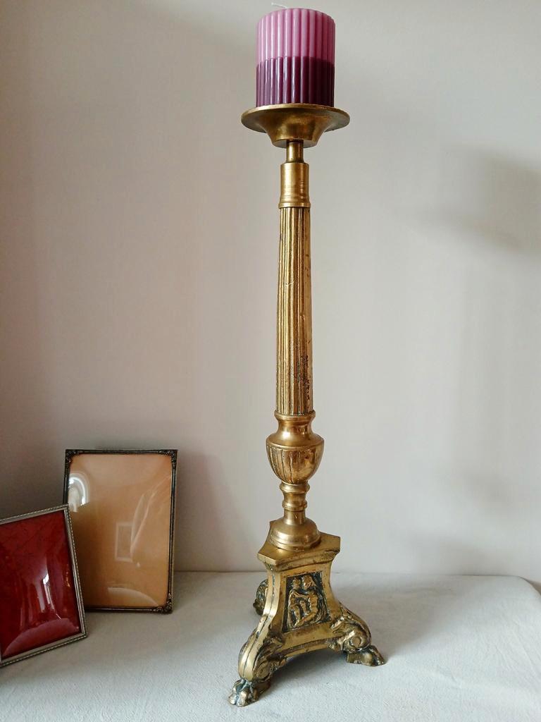 Hoge Messing Kerk Kandelaar image 2