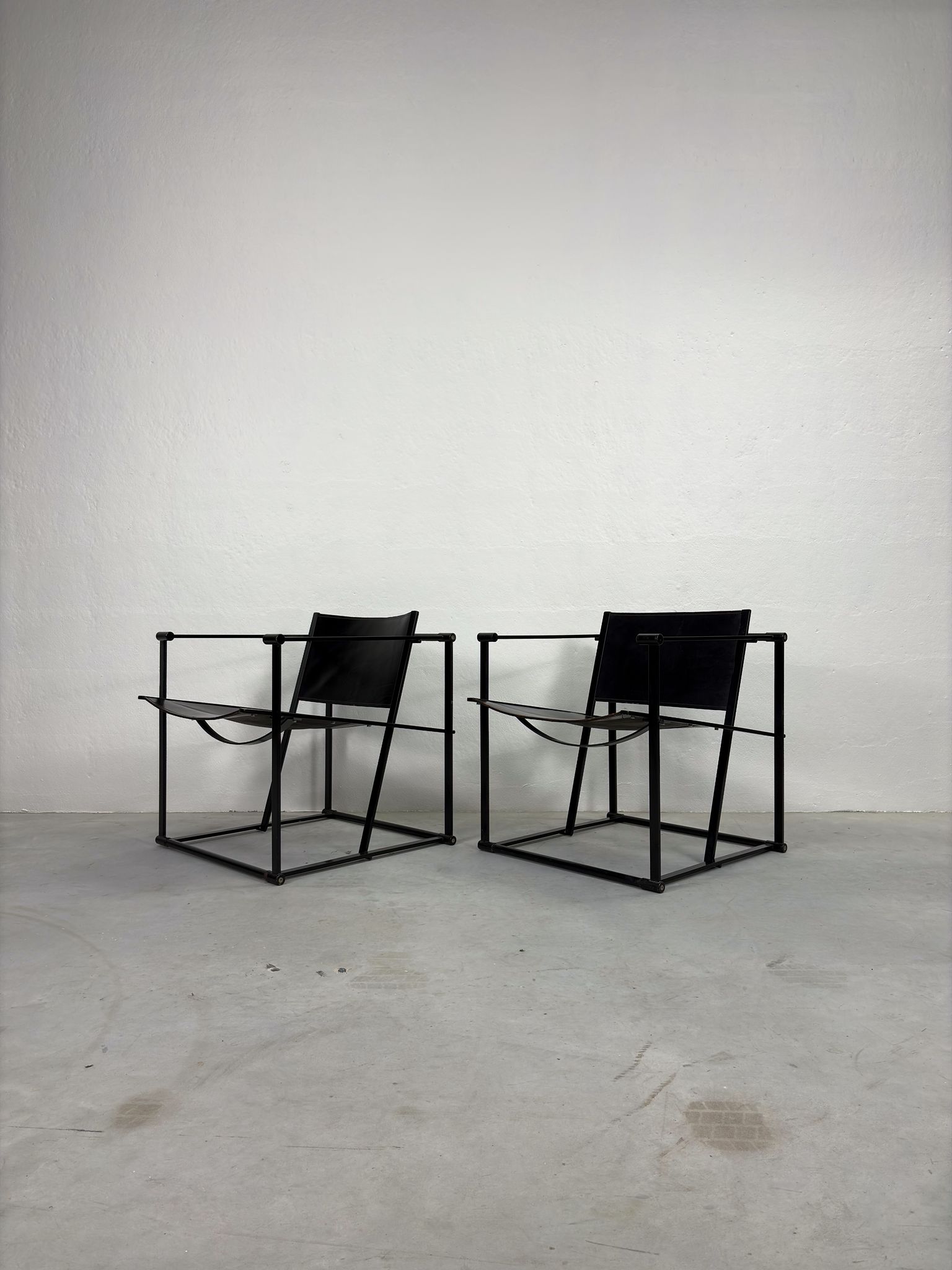 Set Vintage Pastoe Fm60 Fauteuils Tuigleer image 3