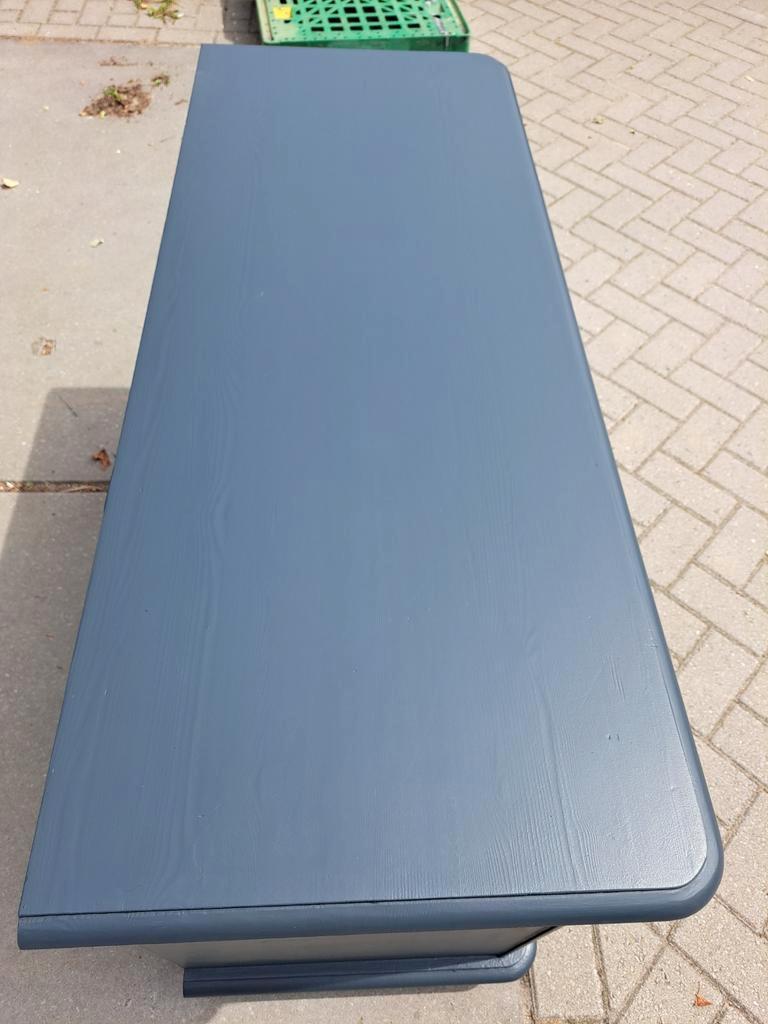 Grijze Grenen Ladekast Refurbished image 12