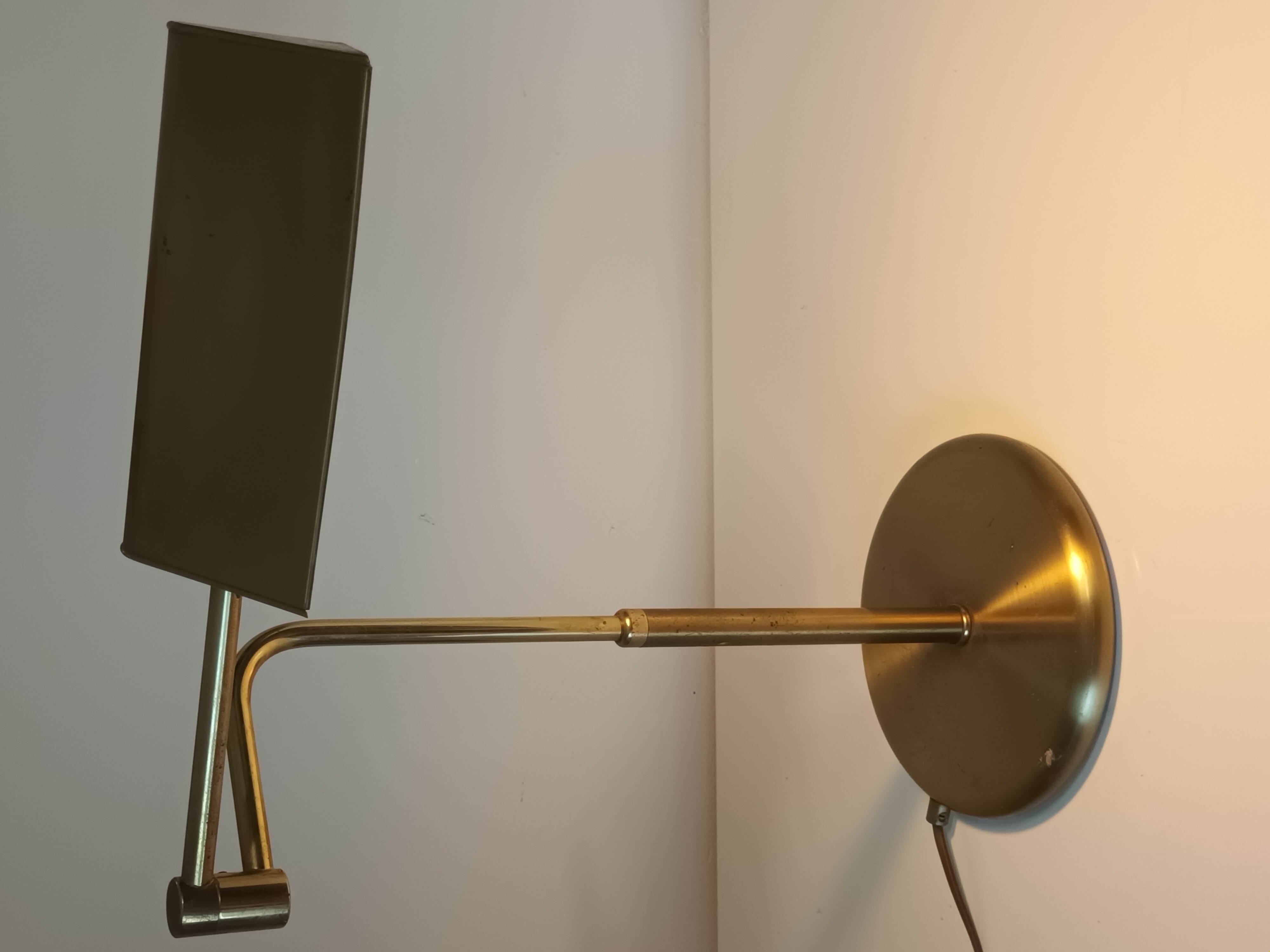 Messing Bankierslamp image 9