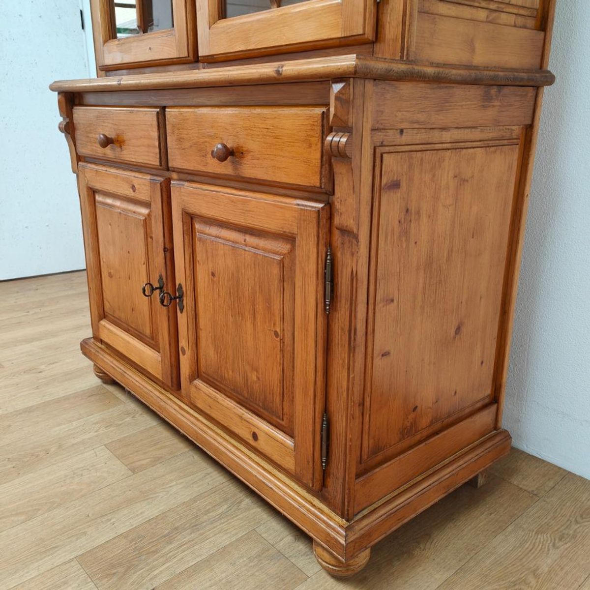 Vintage Landelijke Grenen Buffetkast Wandkast Buffet Kast. image 5