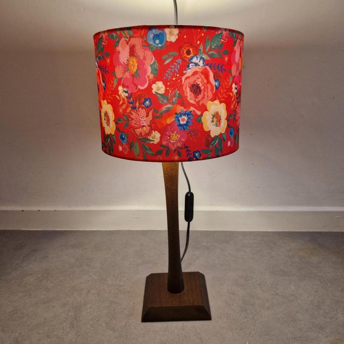 Retro Schemerlamp Bloemen Lampje image 6