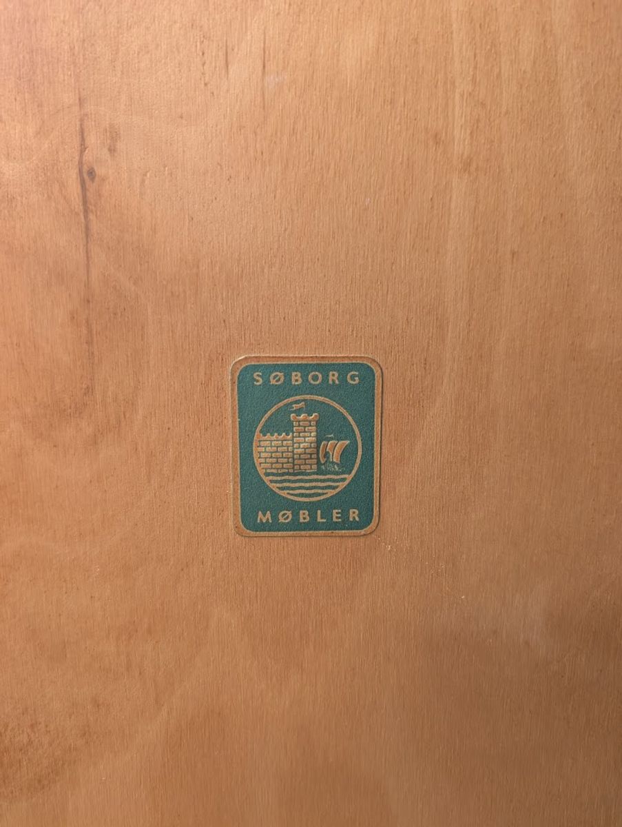 Vintage Tallboy Ladekast, Børge Mogensen Voor Søborg Møbelfabrik, Jaren 60 image 12
