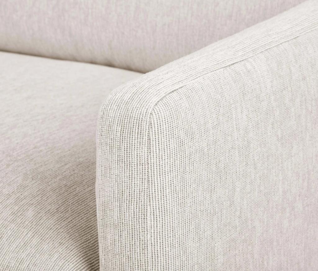 By fonQ | Sora 2-zitsbank Linnen Beige image 3